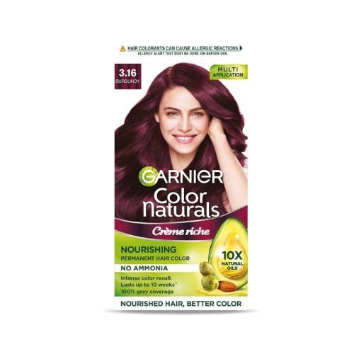 Garnier Color Naturals Creme Hair Color – 3.16 Burgundy